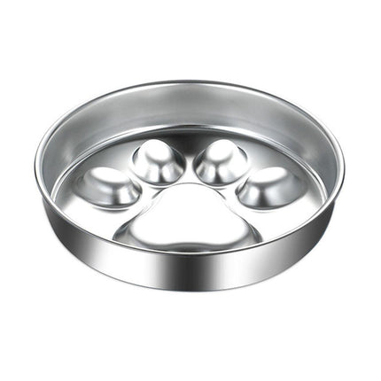 Cat Dog Pet Slow Food Bowl Feeding Dish for Cats Dogs Puppy Food Bowl