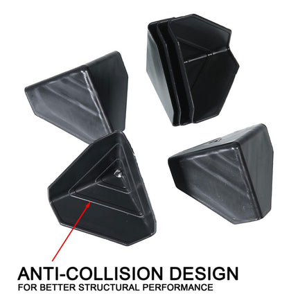 200pcs Plastic Corner Protectors Carton Anti Collision Box Edge Protection Guard