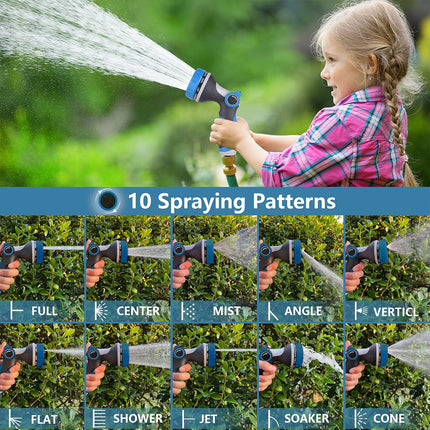 10 Function Garden Hose Nozzle Sprayer Spray Gun Watering Car Washing Water Gun