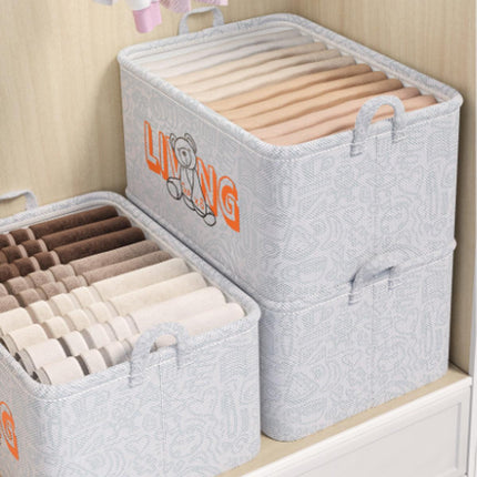 Large Foldable Clothes Storage Bag Wardrobe Organizer Toy Blanket Container