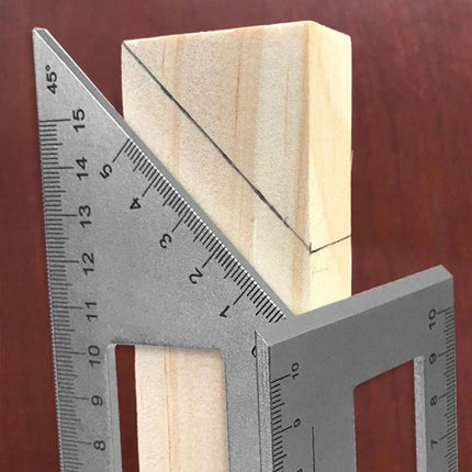 Right Angle Ruler Multifunctional Carpentry Tool Scribing Ruler Combination Tool