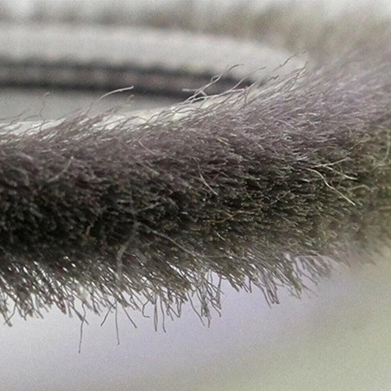 10M Hairy Seal Brush Pile Weather Stripping - Draught Excluder For Sliding Windows & Doors
