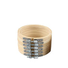 10PCS Bamboo Embroidery Hoops Ring Sewing Frame Cross Stitch Craft Wedding Xmas - Aimall