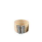 10PCS Bamboo Embroidery Hoops Ring Sewing Frame Cross Stitch Craft Wedding Xmas - Aimall