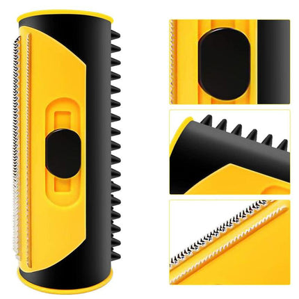 Pet Dog Cat Hair Fur Deshedding Shedding Trimmer Tool Grooming Roll Comb Brush