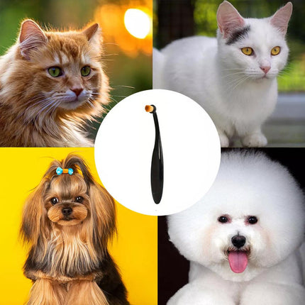 Pet Tear Stain Remover Brush Face Massager Acne Cleaning Tool for Cats and Dogs