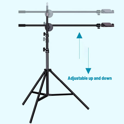 Floor Standing Phone Overhead Photograph Tripod Adjustable Stable 360 Rotate
