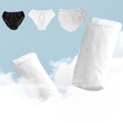 100PCS Disposable Nonwoven Sauna Spa Travel Briefs Women Thickened Panties