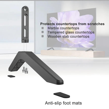 Universal Table Top TV Stand Leg Mount For Led Lcd Screen 32-65inch Bracket