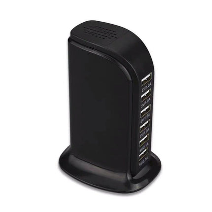 6Ports Charging Station Usb Desktop Charger Rapid Tower Power Adapter Wall Hub - Aimall