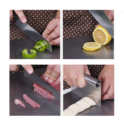 Double-Sided Stainless Steel Cutting Board Household Kitchen Chopping Board