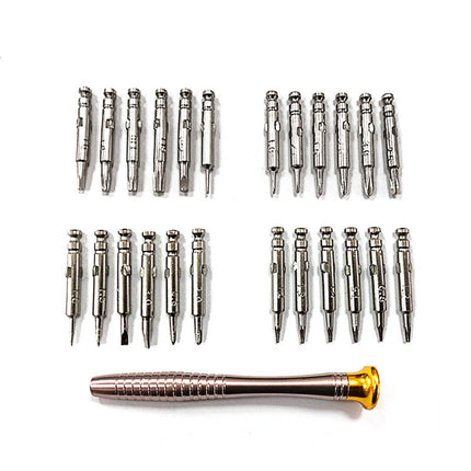 25 in 1 Precision Screwdriver Set Mini Repair Tool Kit for Phone Glasses Watch