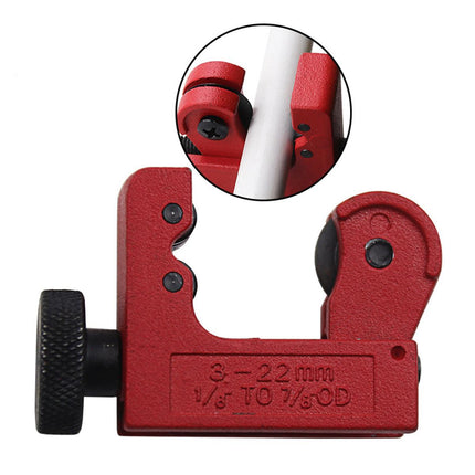 Mini Refrigeration Copper Tube Pipe Cutter 3mm-22mm Fule Line Brake Tubing
