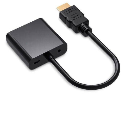 Jasoz 1080P Hdmi Male To Vga Female Video Adapter Cable Converter Chipset