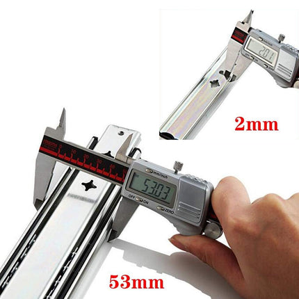 1 Pair Locking Drawer Slides Heavy Duty 120kg Runners Trailer 16 18 20 22 Inch