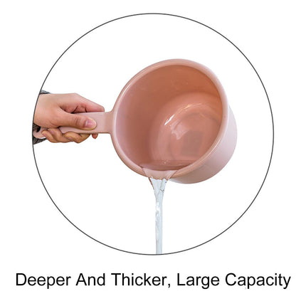 3pcs Plastic Water Scoop Multifunction Kitchen Household Washing Watering Tool