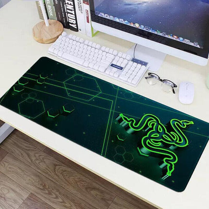 Gaming Keyboard and Mouse Pad Extended Desk Mat 800x300mm Non Slip Base