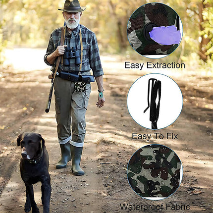 Puppy Pet Dog Obedience Training Treat Bag Feed Pouch & Training Whistle Clicker