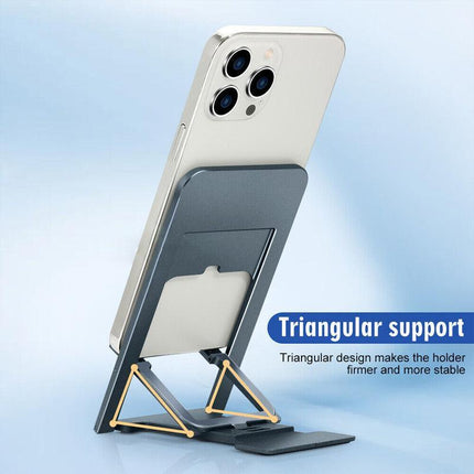 Adjustable Folding Desk Mobile Phone Stand Mount Holder For iPhone iPad Tablet - Aimall