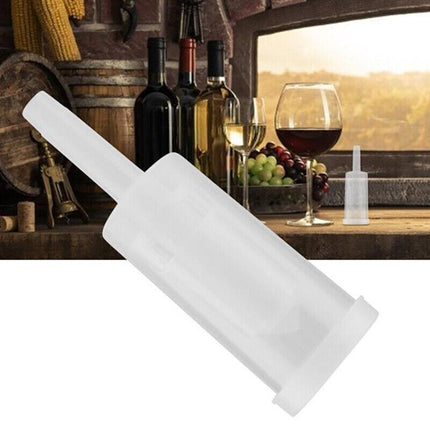 2 X  Brewing Air Lock Airlock 3-Pieces Type Home Brew Beer Wine With Grommet  Fp