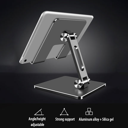 Aluminum Alloy Tablet Phone Holder Desk Stand Bracket Foldable For Ipad Pro 12.9
