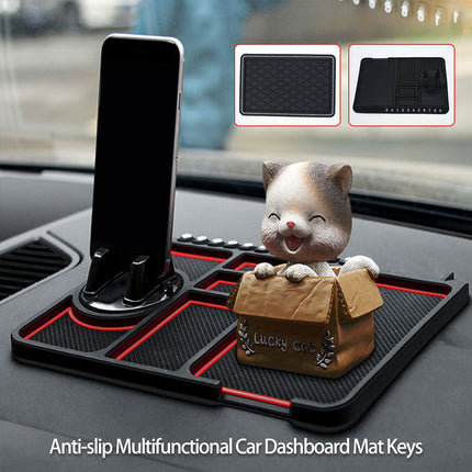 Car Mobile Phone Holder Dashboard Mount Mat Non Slip Grip Stand Anti-Slip Pad