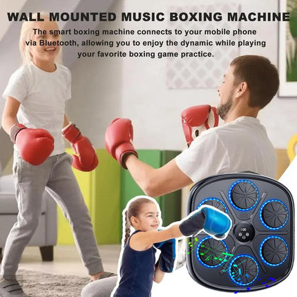 Smart Bluetooth Electronic Music Boxing Wall Target Training Punching Machine
