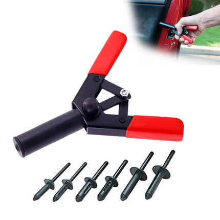 41 Piece Plastic Rivet Tool Set Quick Release Polyethylene Riveting Kit