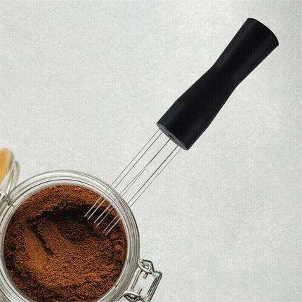 Stainless Steel Coffee Distributor Needle Espresso Stirring Tool Powder Tamper