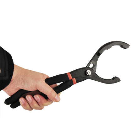 Oil Filter Pliers Wrench 10/12 Inch Heavy Duty Spanner Tool for Car Repair