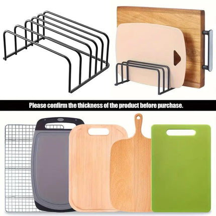 Home Kitchen Chopping Board Draining Rack Multifunction Storage Shelf Organizer
