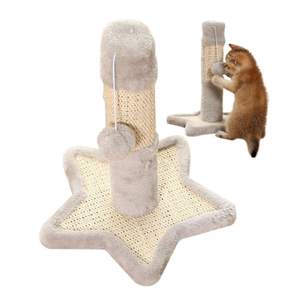 Cat Scratch Pad Heart Star Shape Pet Toy Corrugated Cardboard Scratcher