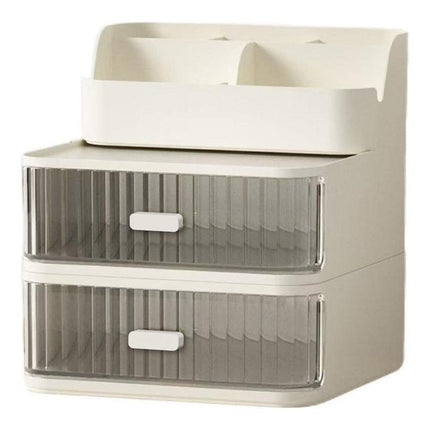 Drawer Storage Box Stationery Cosmetic Organizer Multi Purpose Desktop Holder