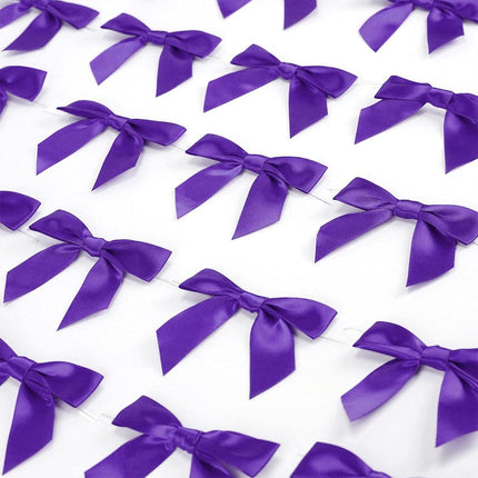 50pcs Bow Gift Packaging Sealing Tie Drawstring Baking Wrap Bag Decorative Ties