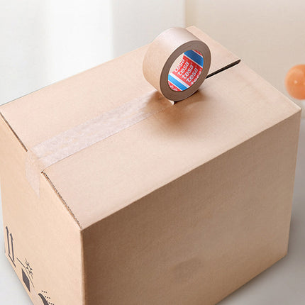 Silent Kraft Paper Carton Packing Tape Hand Tearable High Load