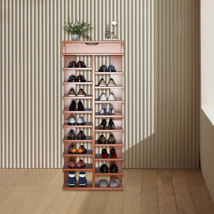 Multi Layer Space Saving Entryway Shoe Rack Large Capacity Sturdy Durable
