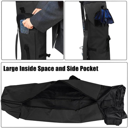 Multifunctional Cylinder Fishing Rod Bag Outdoor Gear Storage Carry Waterproof
