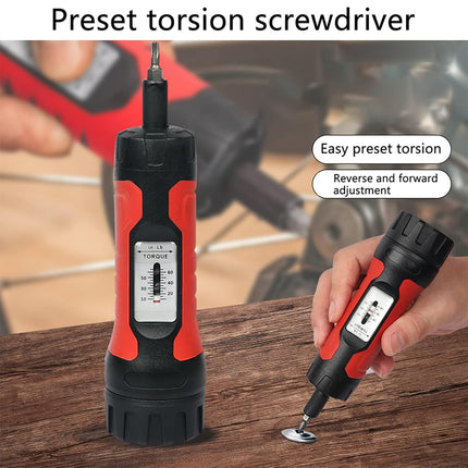 21PCS Adjustable Manual Torque Screwdriver Set Precision Calibrated Durable