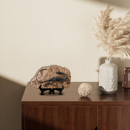 Creative Dinosaur Fossil Resin Craft Decoration Simulation Style for Home Decor