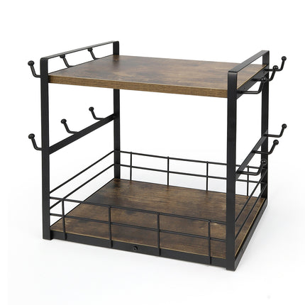 Multi-Functional Home Desktop Spice Storage Rack Kitchen Organizer Space-Saving