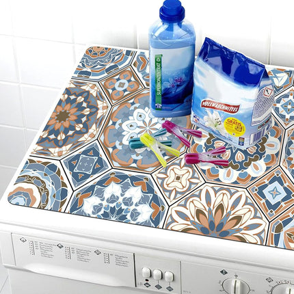 Washing Machine Water Absorbent Mat Quick Dry Dust Proof for Laundry Room Use