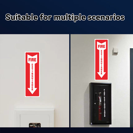 30PCS Fire Extinguisher Indicator Sticker Long-Lasting for Fire Safety Use