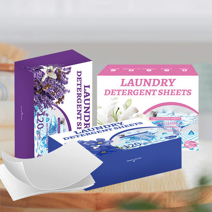 Laundry Tablets Set Portable Cleaning Pods Concentrated for Household Washing