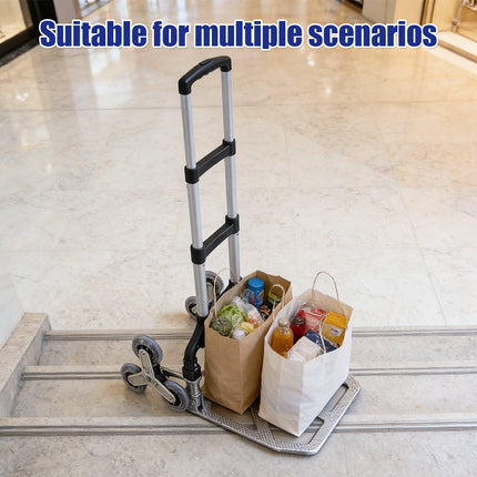 Folding Hand Truck Cart with Wear-Resistant Wheels Large Capacity Portable
