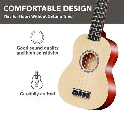 21 Inch Ukulele Beginner Kids Starter Learner Practice Musical Instrument Gift