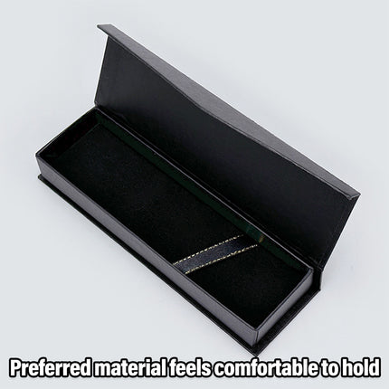 10pcs Black Clamshell Pen Box Gift Case Packaging for Pen Storage and Display