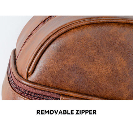 Vintage Toiletry Bag Water-proof for Travel Home Daily Cosmetic Storage Use