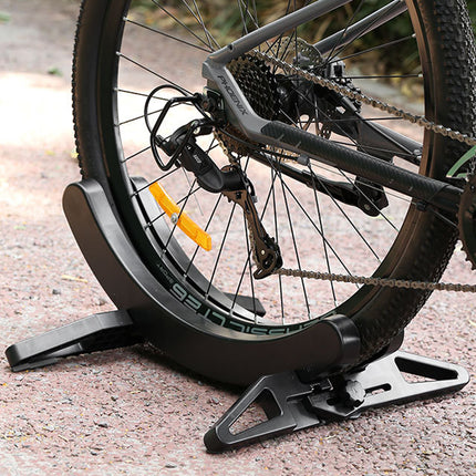 Adjustable Bike Parking Rack Display Stand Foot Support for Road Mountain Bike