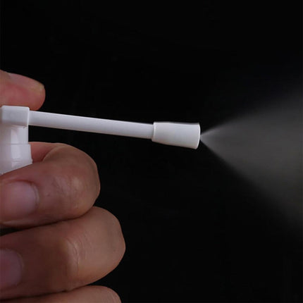 50PCS Rocker Sprayer 360 Degree Spray Bottle Small White Refillable Mist Container