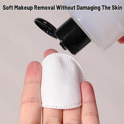 Makeup Remover Cotton Pads 6 Packs Round Double Sided Reusable Cleansing Face Wipes